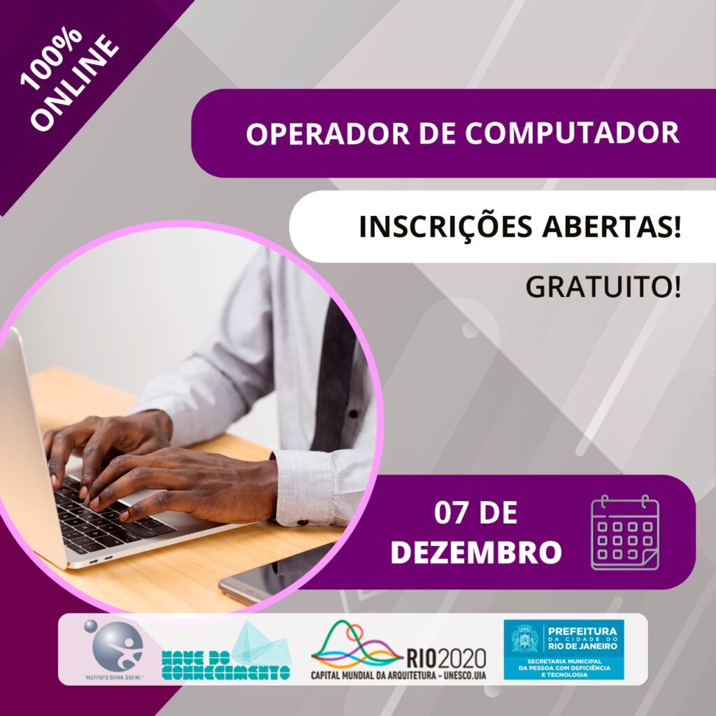 Curso Gratuito: Operador de Computador 